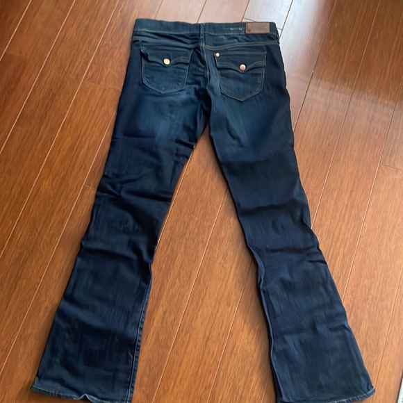 H&M Star Denim low waist boot cut jeans - Picture 4 of 6